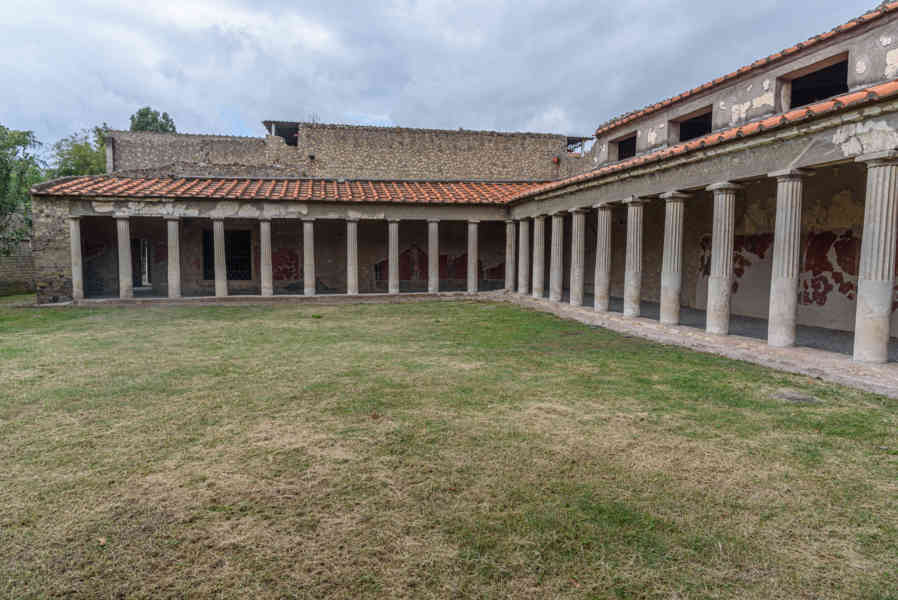 334 - Italia - Torre Annunziata - Villa Oplontis o Villa Poppea - Viridarium 2.jpg